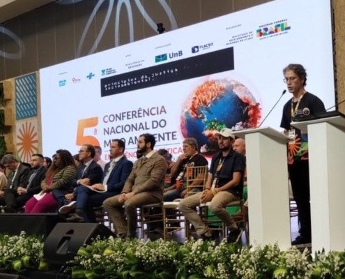5ª Conferência Nacional do Meio Ambiente em Brasília, maio de 2025.